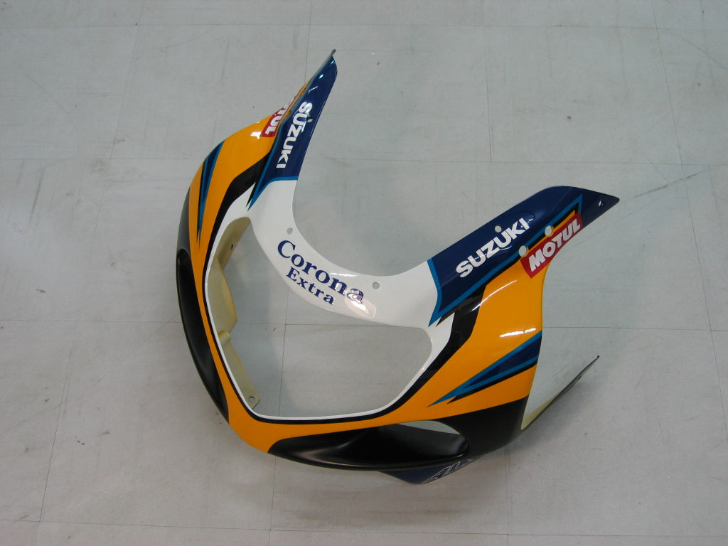 Carenados 2001-2003 Suzuki GSXR 600 Amarillo y Azul Corona GSXR Genérico