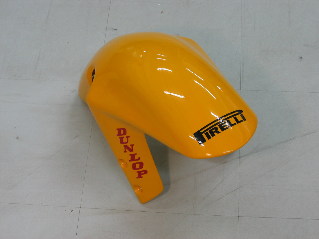 Carenados 2001-2003 Suzuki GSXR 600 Amarillo y Azul Corona GSXR Genérico