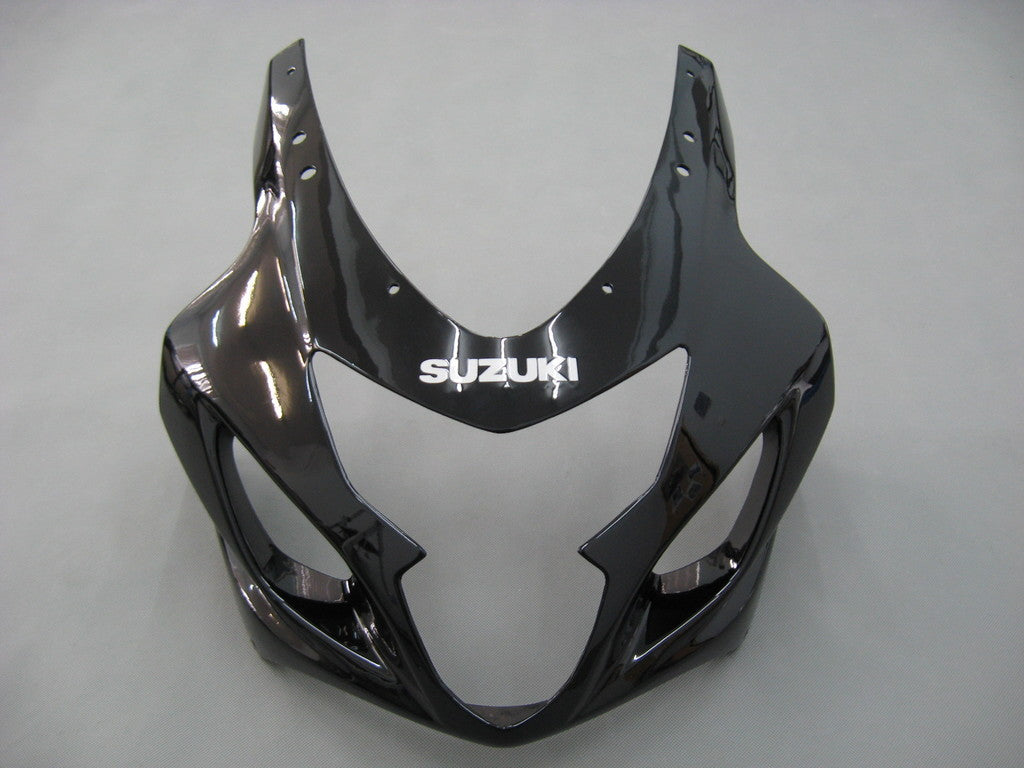 Carenados 2004-2005 Suzuki GSXR 600 750 Negro Plata GSXR Genérico