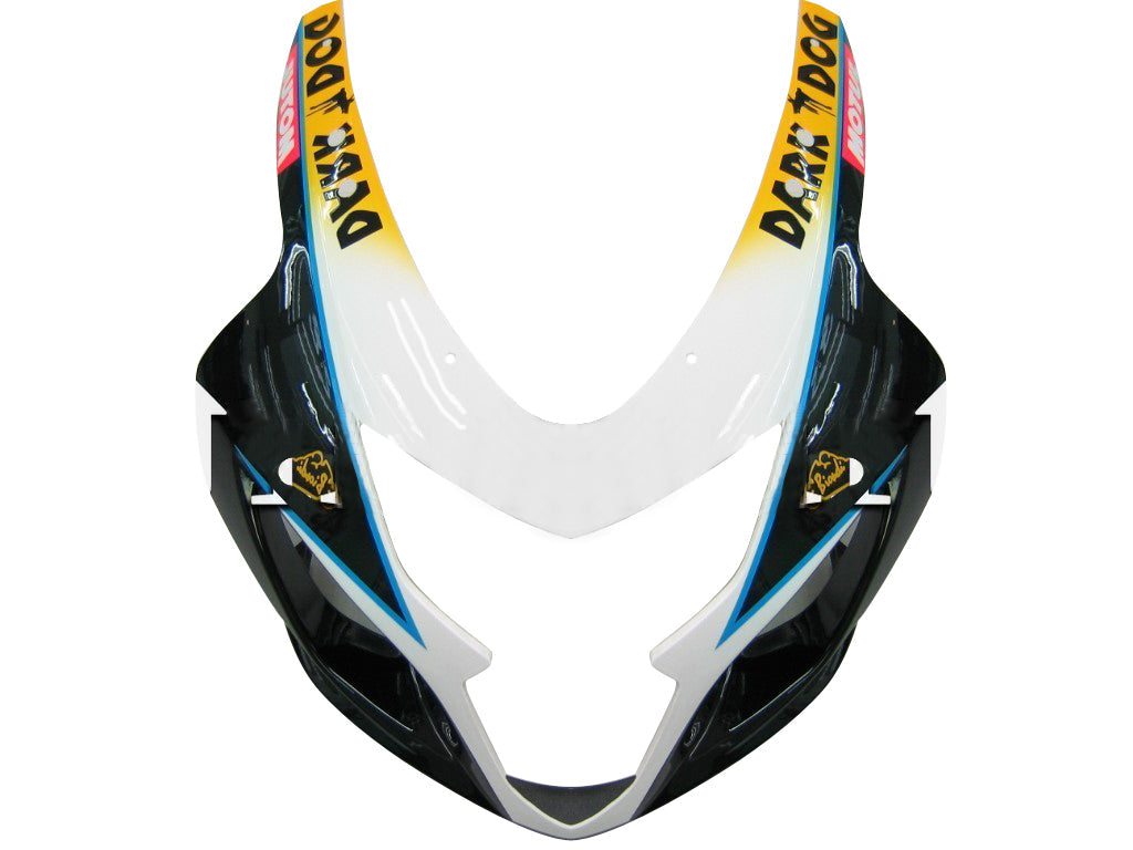 Fairings 2004-2005 Suzuki GSXR 600 750 White Blue Brux GSXR Generic