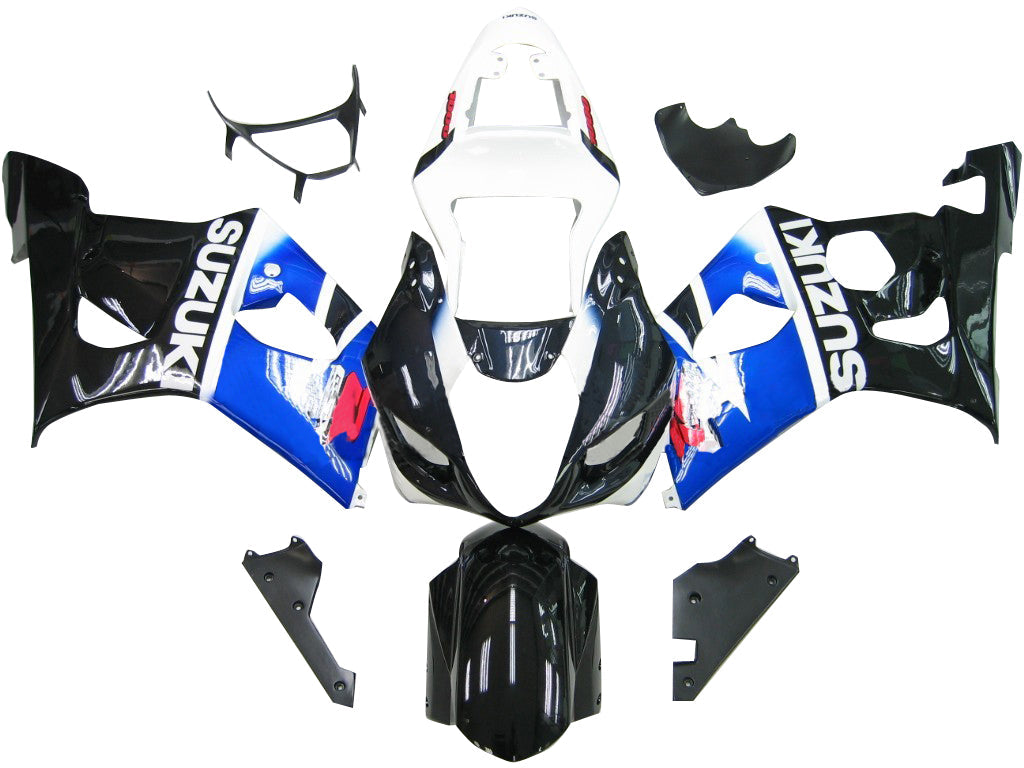 Fairings 2004-2005 Suzuki GSXR 600 750 Black Blue GSXR Generic