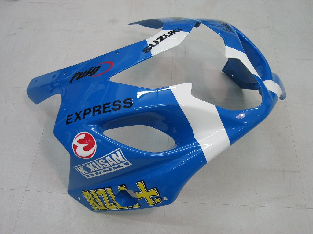 Carenados 2004-2005 Suzuki GSXR 600 750 Azul Rizla GSXR Genérico