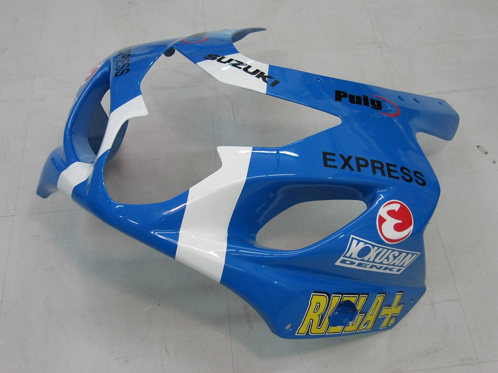 Carenados 2004-2005 Suzuki GSXR 600 750 Azul Rizla GSXR Genérico