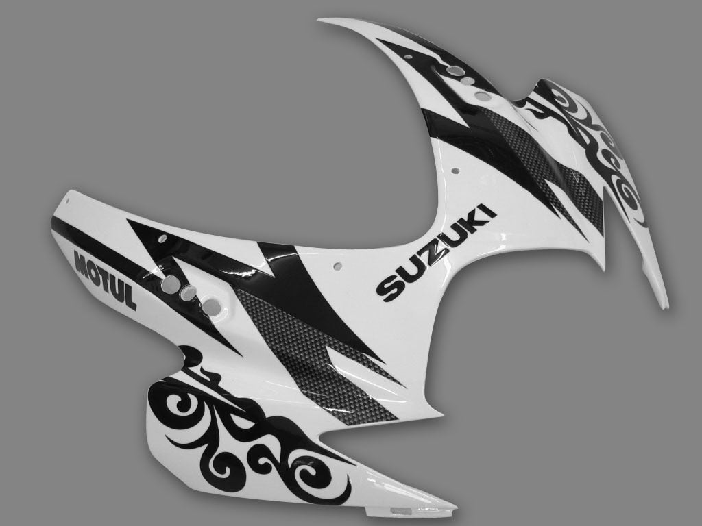 Fairings 2006-2007 Suzuki GSXR 600 750 White Black Alstare Corona Generic