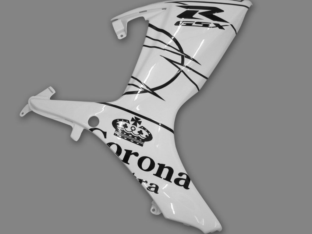 Fairings 2006-2007 Suzuki GSXR 600 750 White Black Alstare Corona Generic