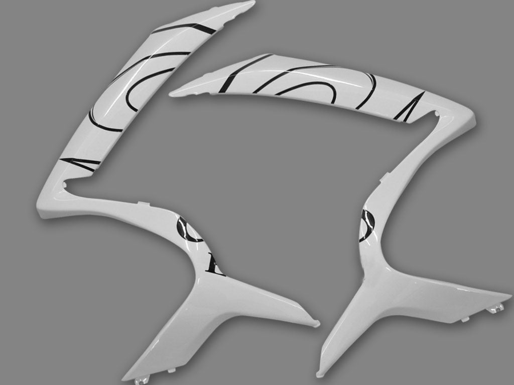 Fairings 2006-2007 Suzuki GSXR 600 750 White Black Alstare Corona Generic