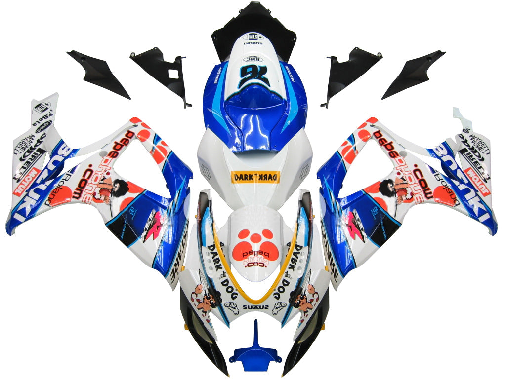 Fairings 2006-2007 Suzuki GSXR 600 750 Multi-Color pepephone Generic