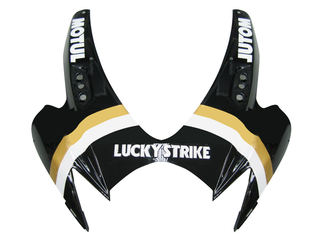 Fairings 2006-2007 Suzuki GSXR 600 750 Black Gold Lucky Strike Generic