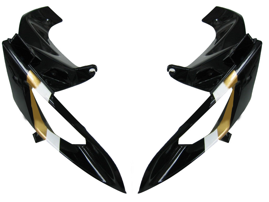 Fairings 2006-2007 Suzuki GSXR 600 750 Black Gold Lucky Strike Generic