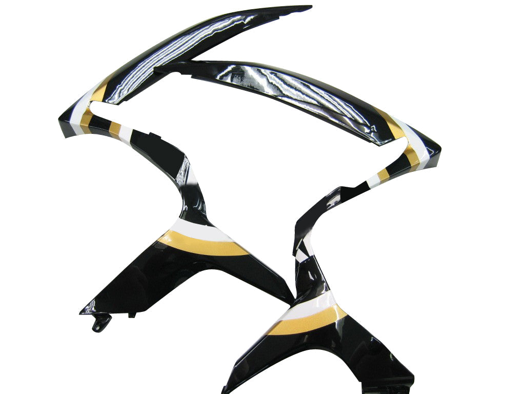 Fairings 2006-2007 Suzuki GSXR 600 750 Black Gold Lucky Strike Generic