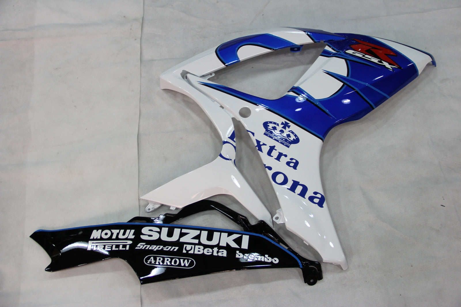 Fairings 2006-2007 Suzuki GSXR 600 750 White Blue Corona Generic