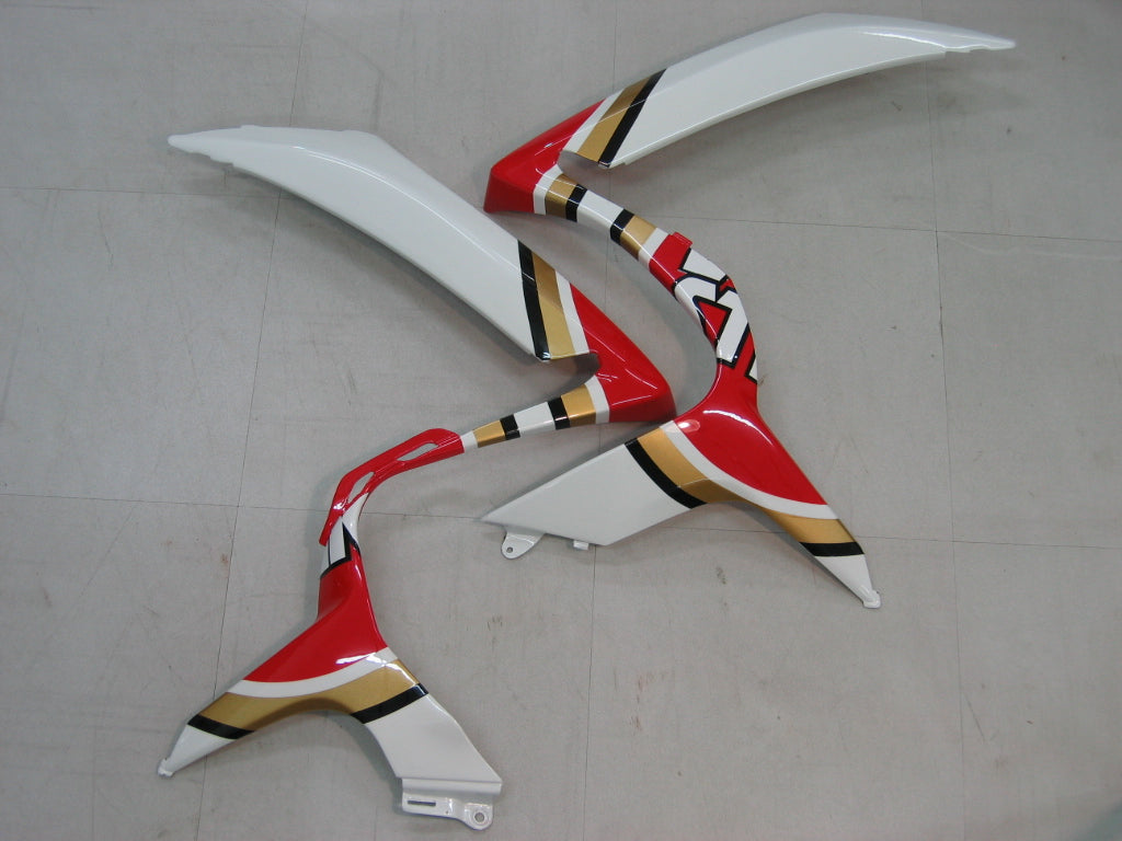 Fairings 2006-2007 Suzuki GSXR 600 750 White Red Lucky Strike Generic