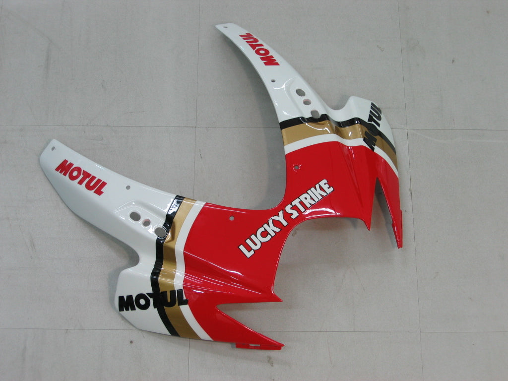 Fairings 2006-2007 Suzuki GSXR 600 750 White Red Lucky Strike Generic