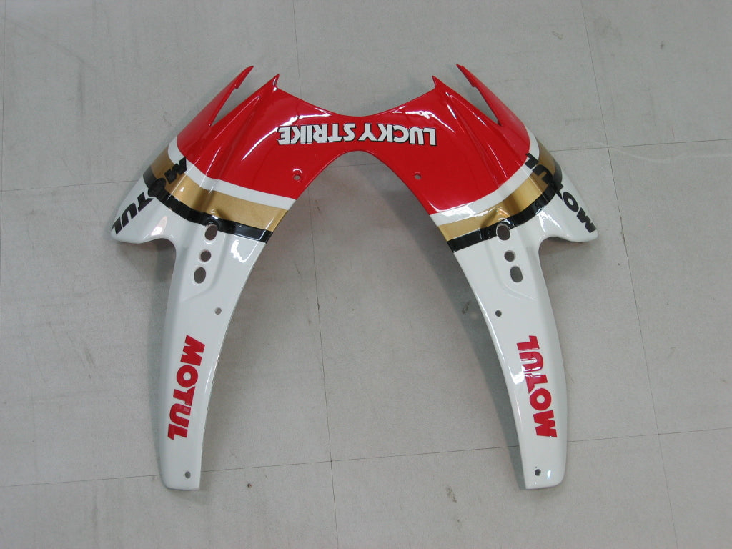 Fairings 2006-2007 Suzuki GSXR 600 750 White Red Lucky Strike Generic