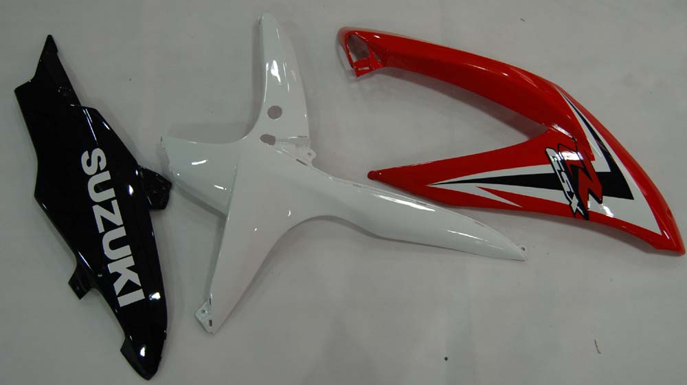 Fairings 2008-2010 Suzuki GSXR 600 750 Red White Black GSXR Generic