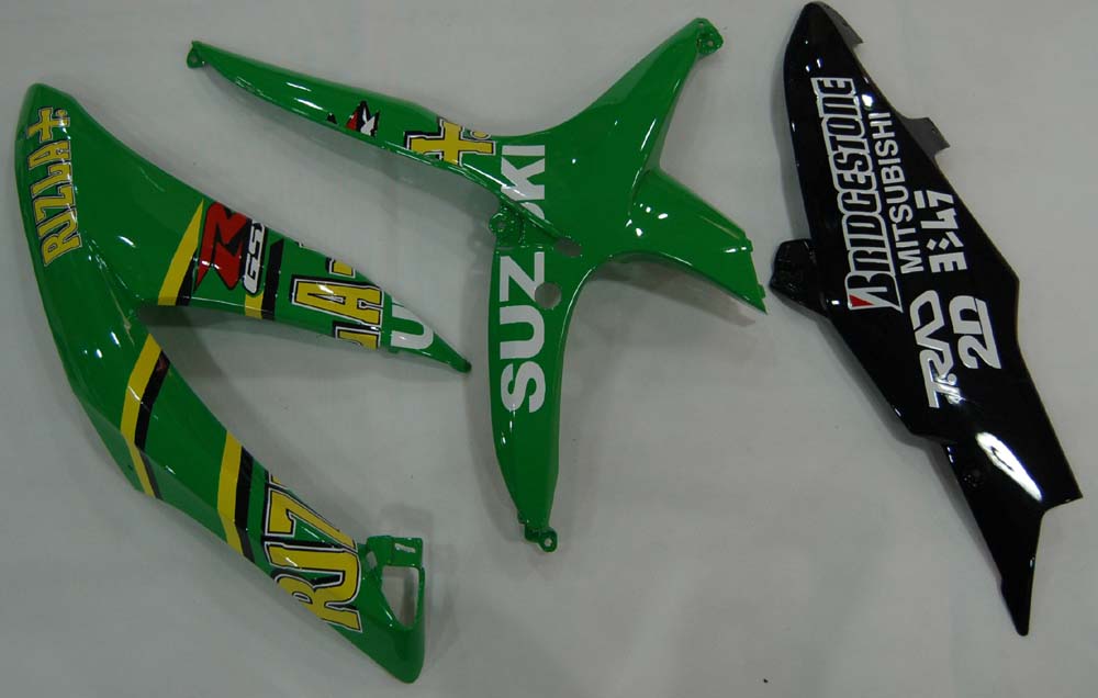 Fairings 2008-2010 Suzuki GSXR 600 750 Green Rizla Generic