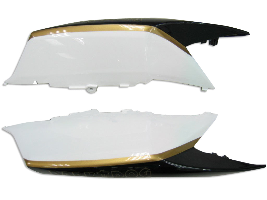 Fairings 2008-2010 Suzuki GSXR 600 750 Black White Suzuki Generic
