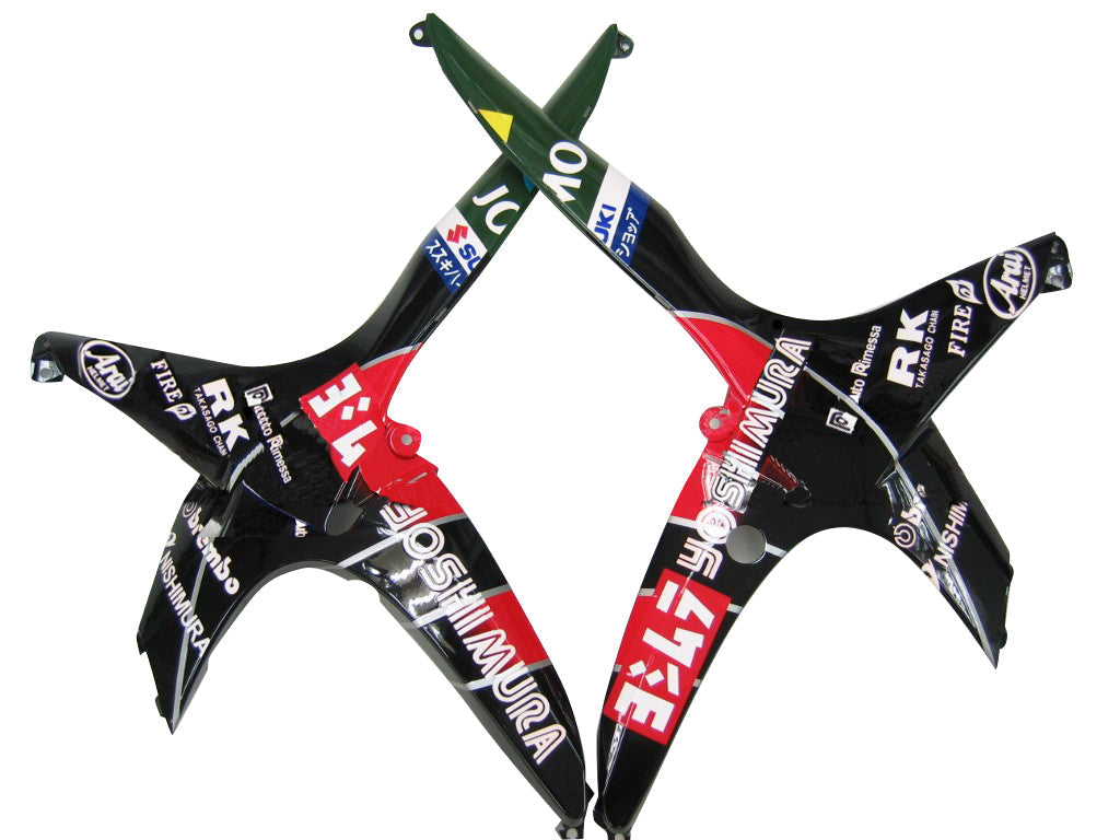 Fairings 2008-2010 Suzuki GSXR 600 750 Red Black No.34 Suzuki Generic