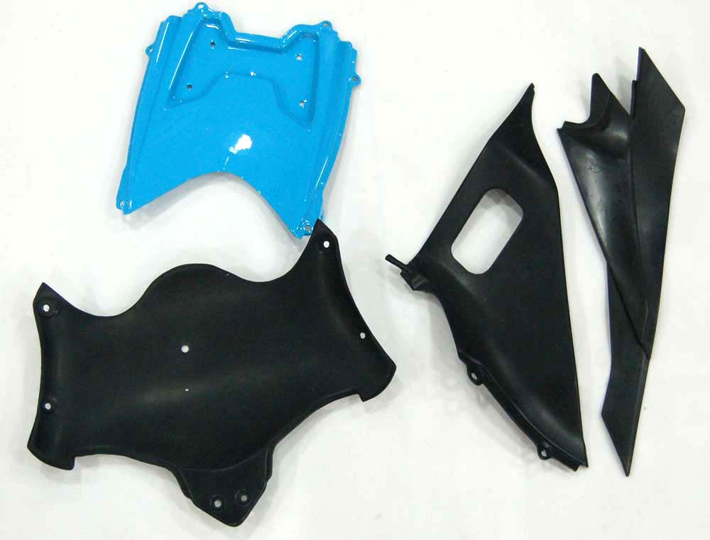 Fairings 2008-2010 Suzuki GSXR 600 750 Blue Yellow Rizla Generic