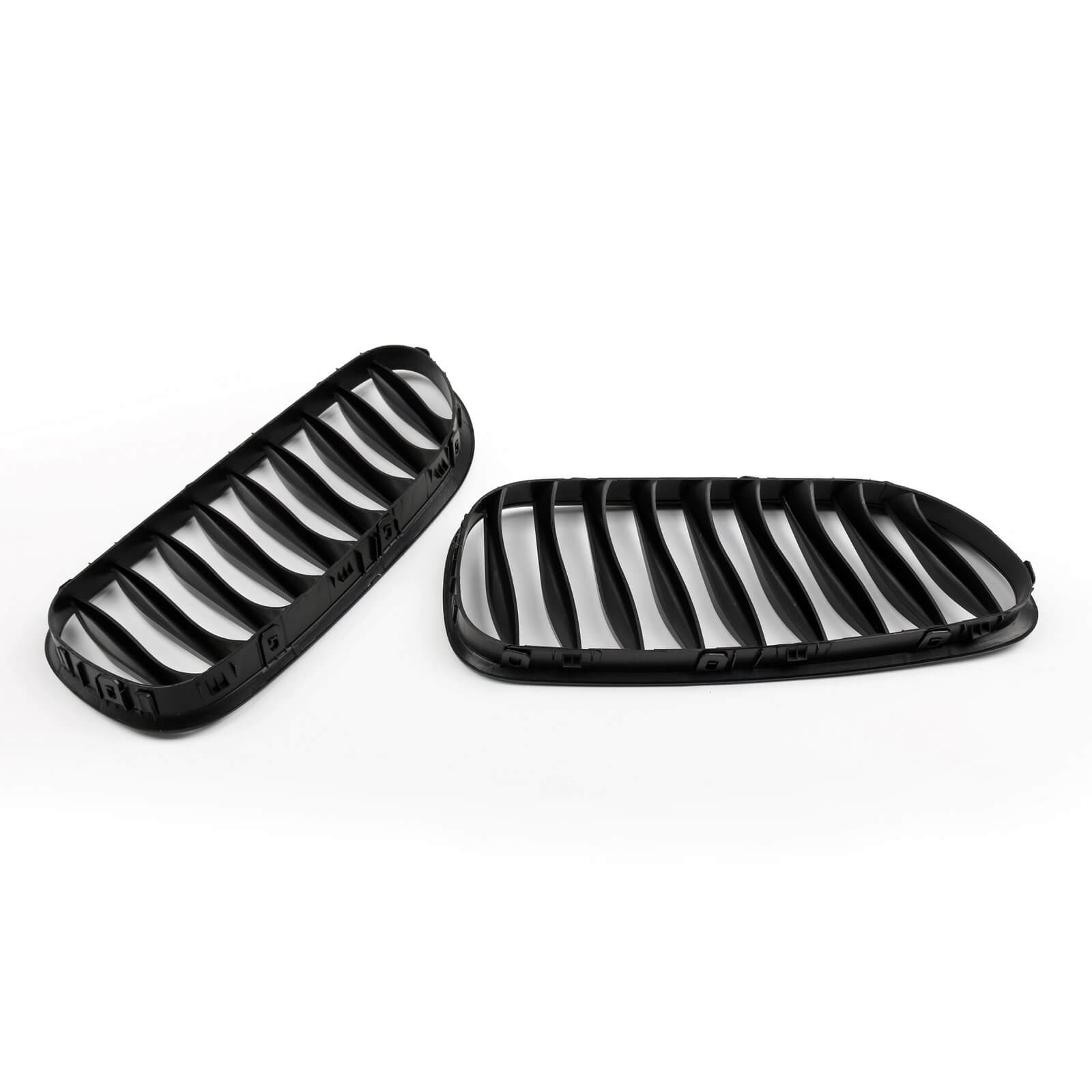 BMW Grille 2x Parachoques delantero Sport Kidney Grill para BMW Z4 E85 E86 2003-2008 Genérico