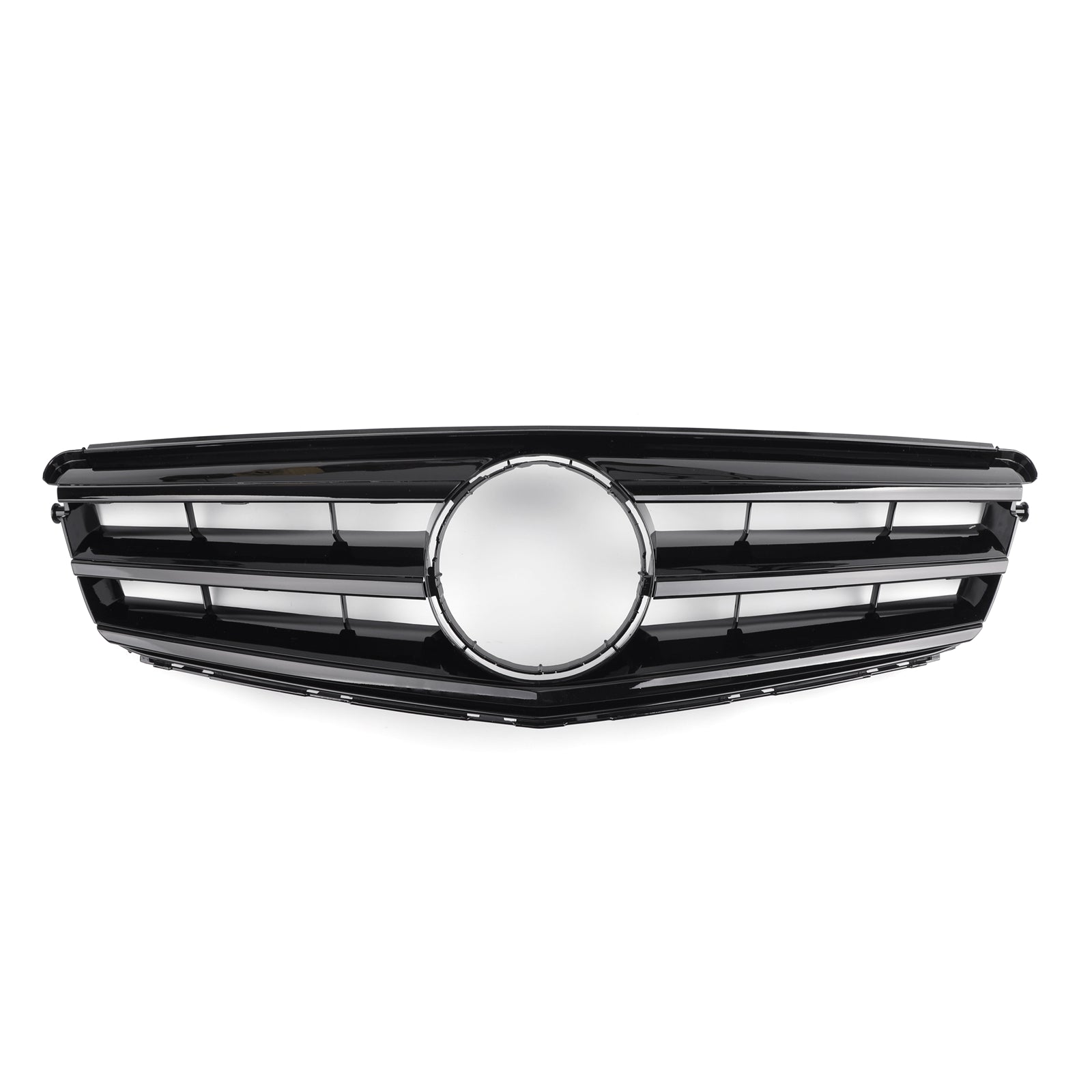 Rejilla de repuesto para parrilla superior delantera W204 2008-2014 Benz, color negro genérico