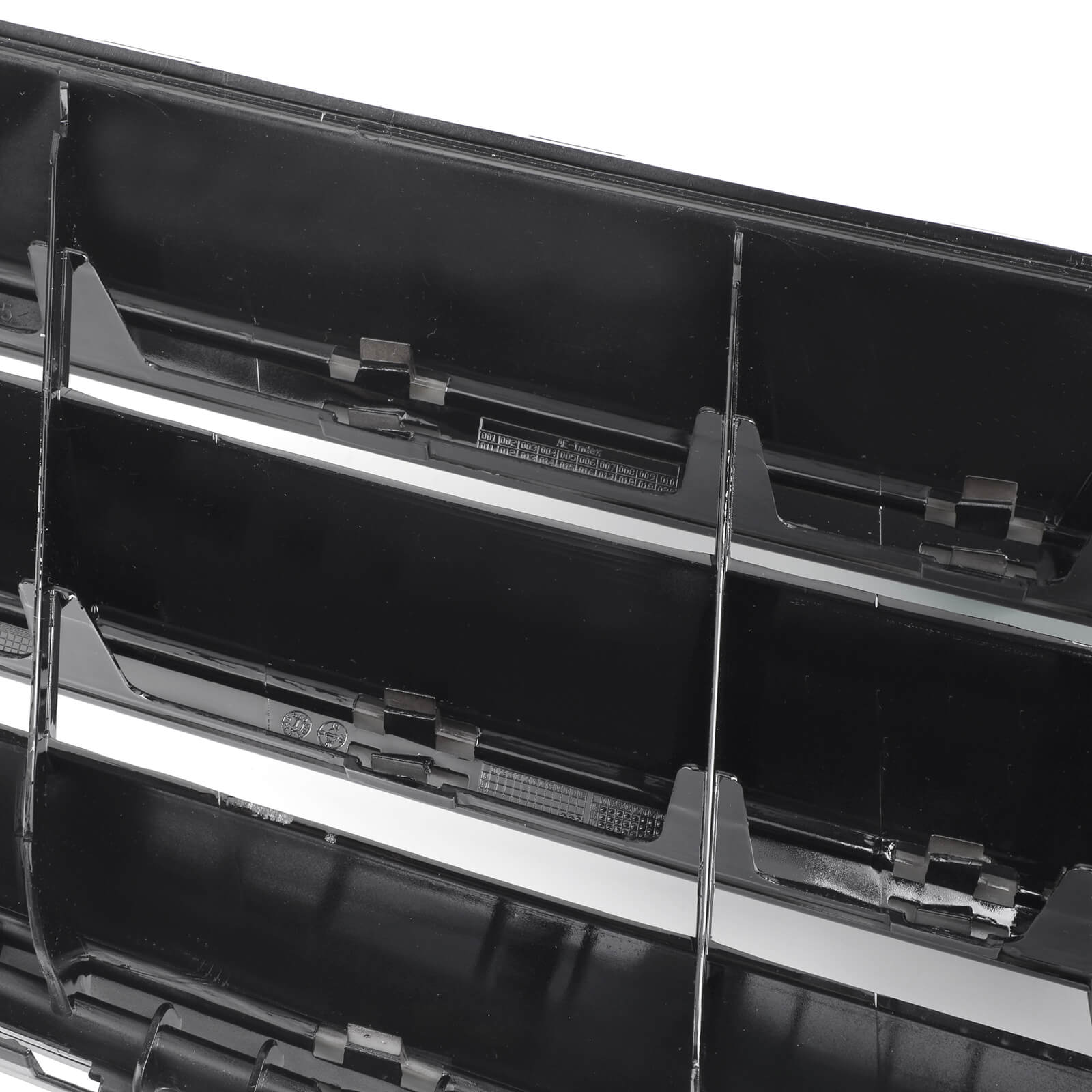 Rejilla de repuesto para parrilla superior delantera W204 2008-2014 Benz, color negro genérico