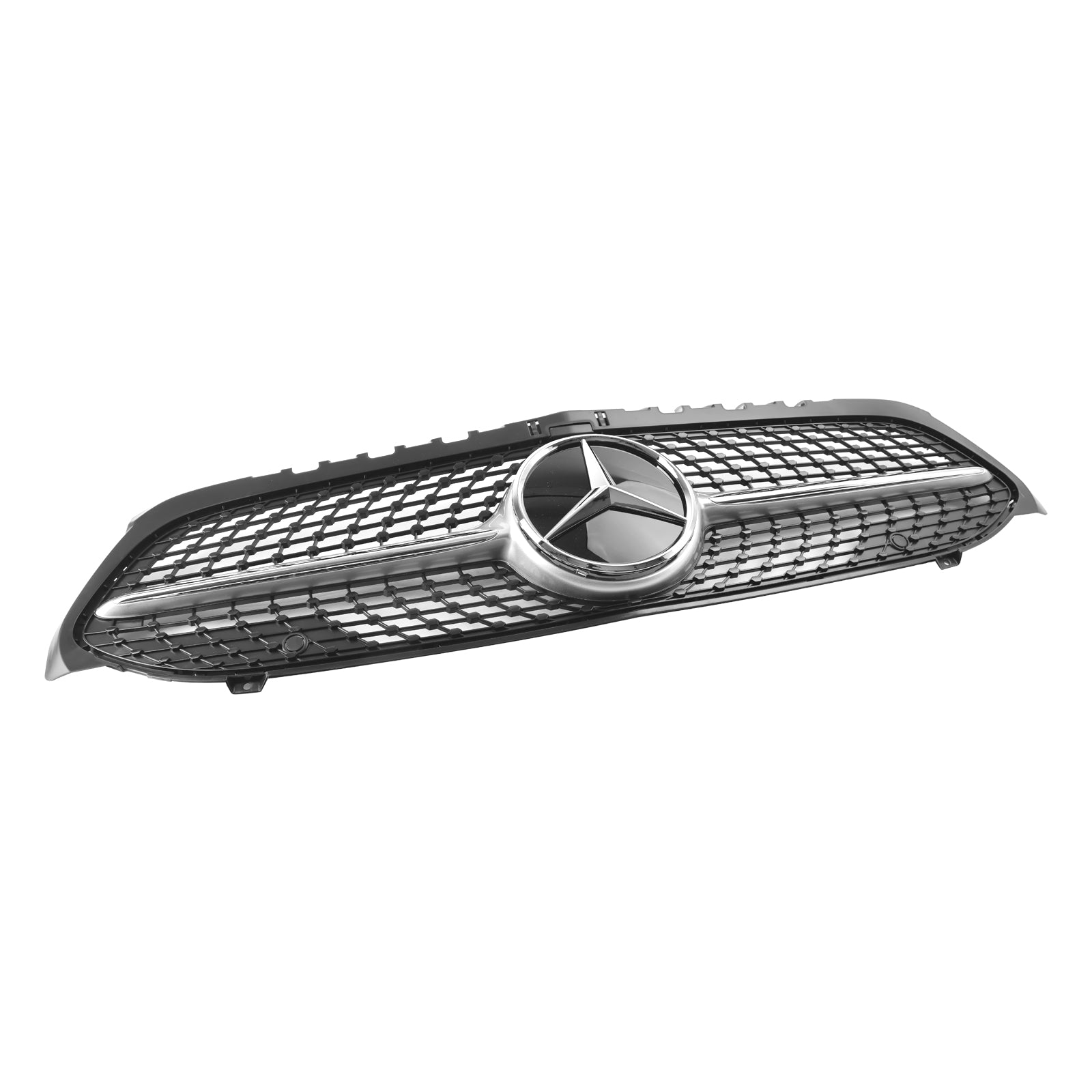 Benz A-Class W177 2019-2023 Black Diamond Front Bumper Grill Grille
