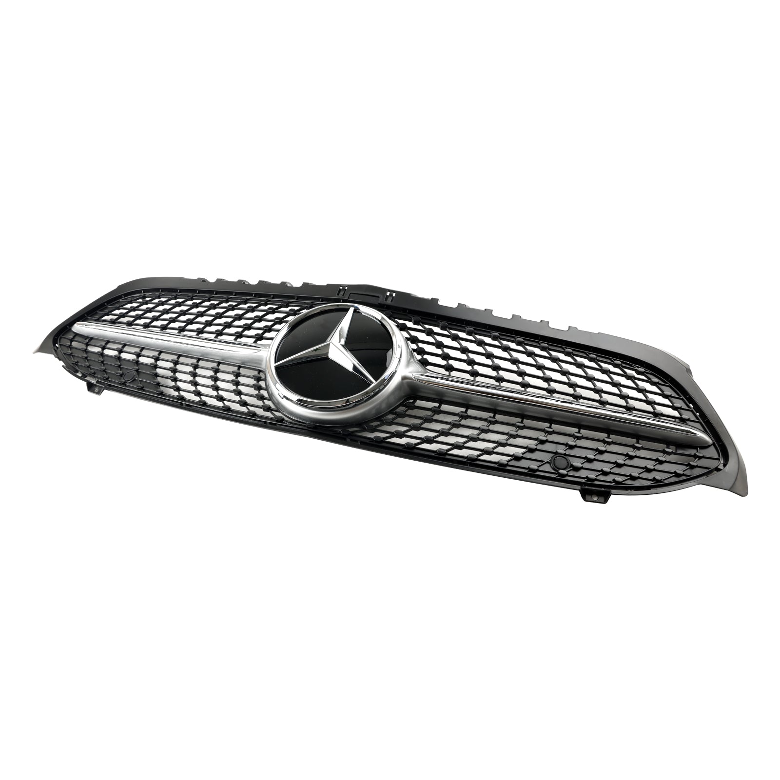 Benz A-Class W177 2019-2023 Black Diamond Front Bumper Grill Grille