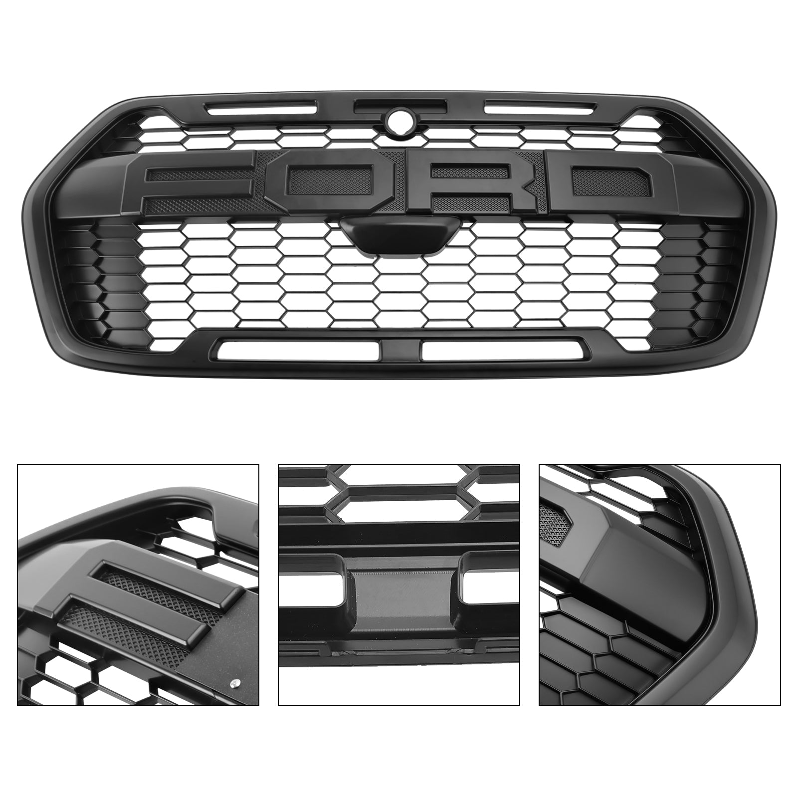 Ford Transit MK8 Trail 2019-Onwards Raptor Style Front Bumper Grille 2467809