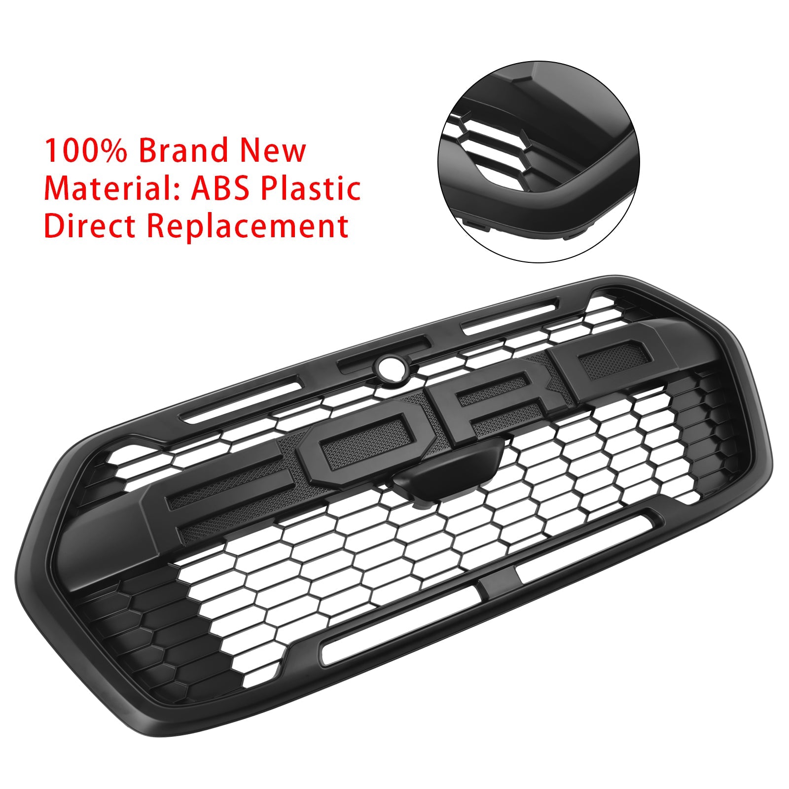 Ford Transit MK8 Trail 2019-Onwards Raptor Style Front Bumper Grille 2467809