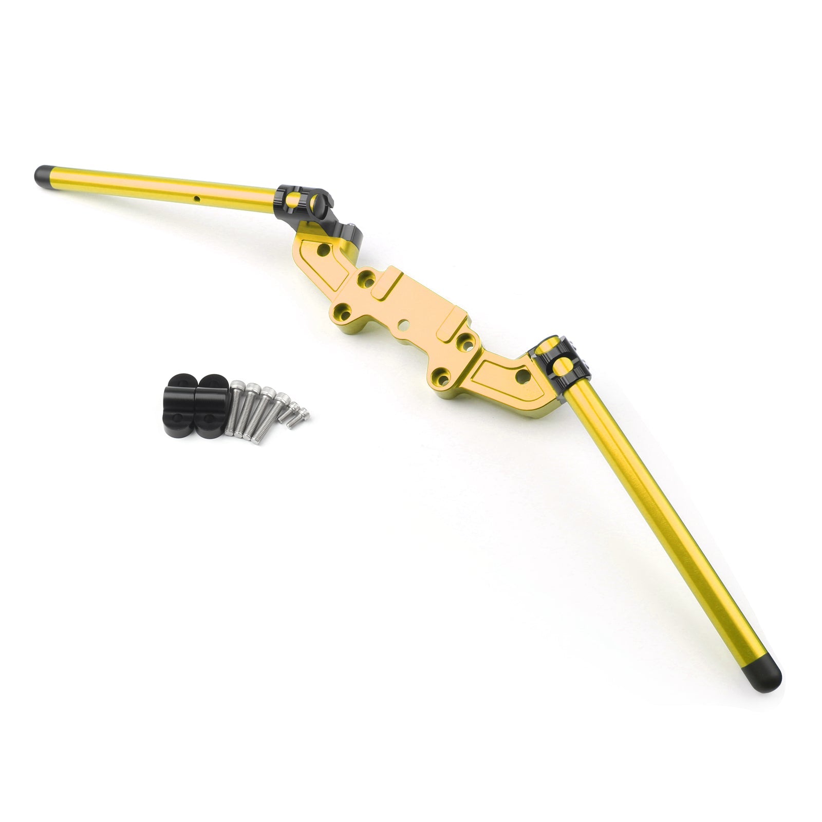 카와사키 Z900 2017용 CNC 클립온 어댑터 플레이트 및 22mm 핸들바 키트 (일반)