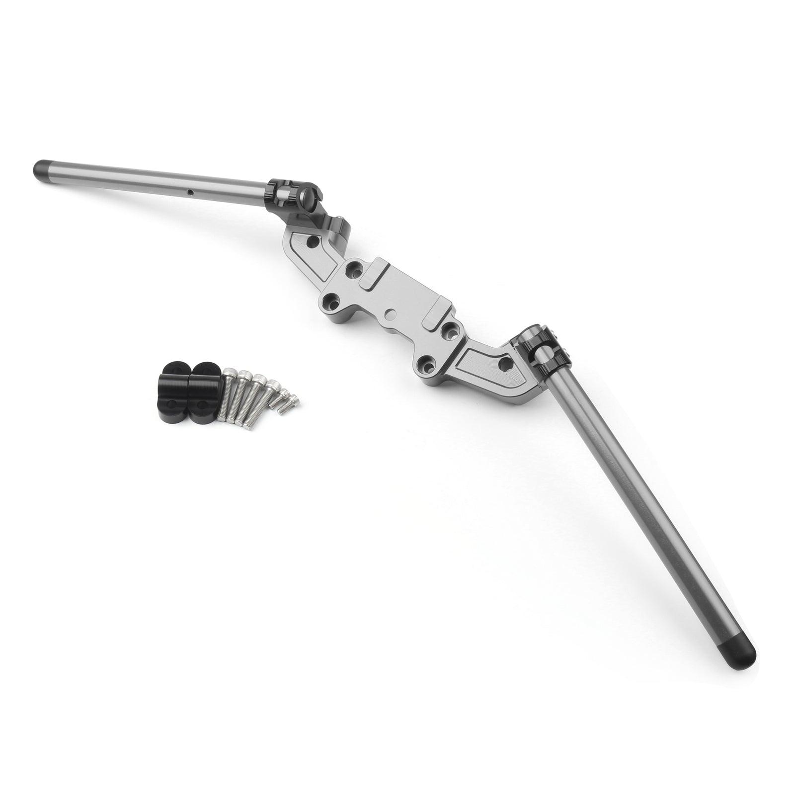 카와사키 Z900 2017용 CNC 클립온 어댑터 플레이트 및 22mm 핸들바 키트 (일반)