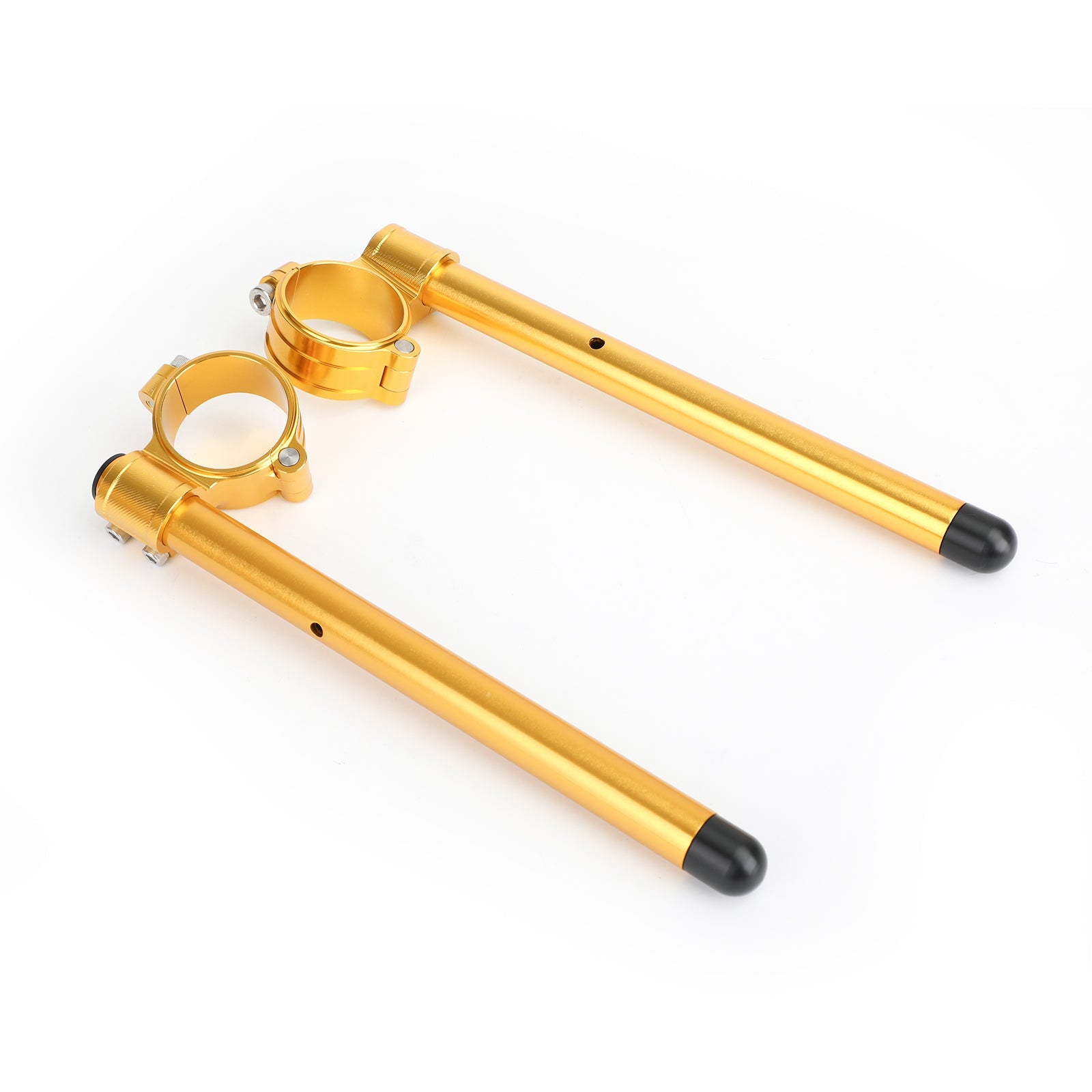 카페 레이서 CNC 7/8 핸들바 레이싱 조절식 50mm 클립온 포크 모터사이클 일반