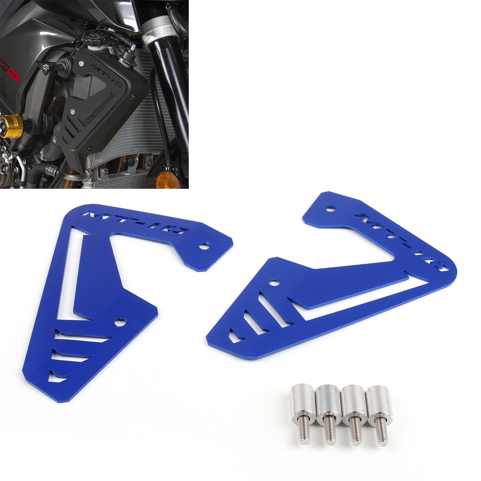 Radiator Guard Cover Grille Side Protector For 16-17 Yamaha MT 10 FZ-10 Generic