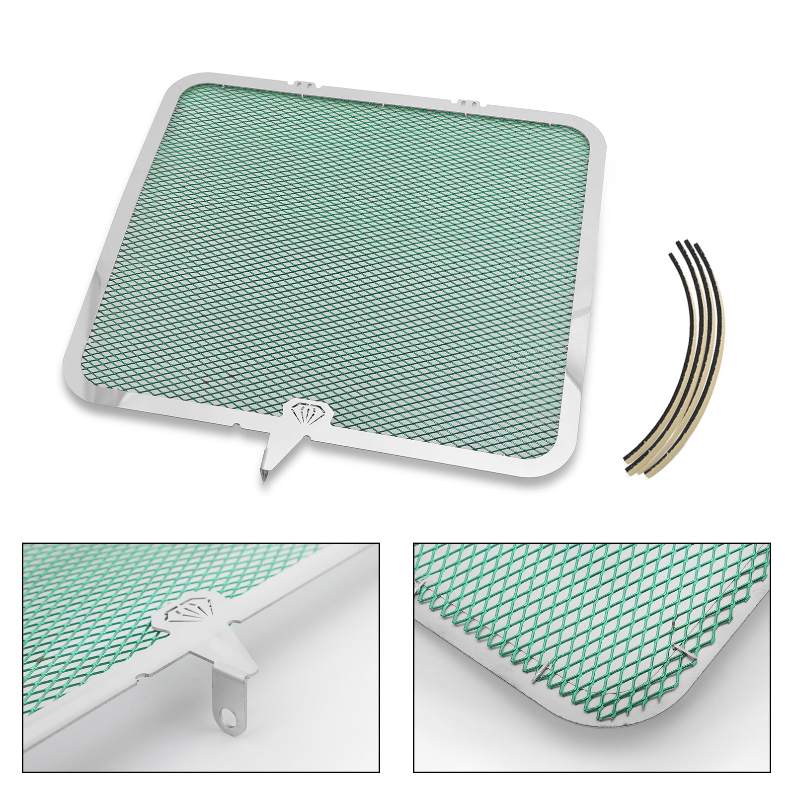 Radiator Guard Protector Cover For Kawasaki Ninja ZX-6R ZX6R ZX636 ZX600 13-18 Generic