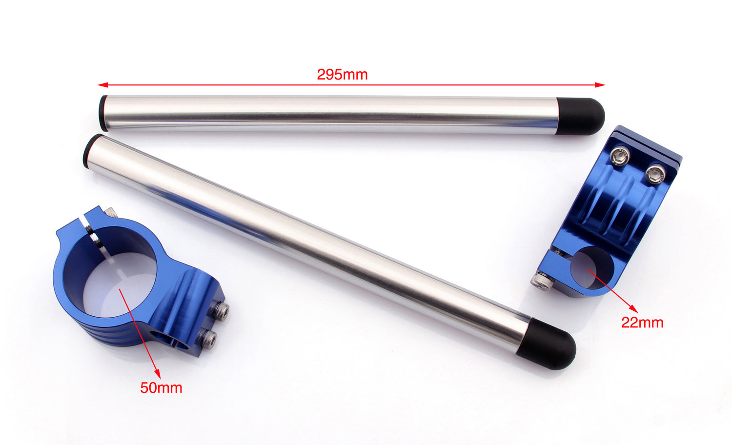 50MM CNC Handle Bar Clip for Ducati Monster Aprilia RSV Mille Mille R RS 250 Generic