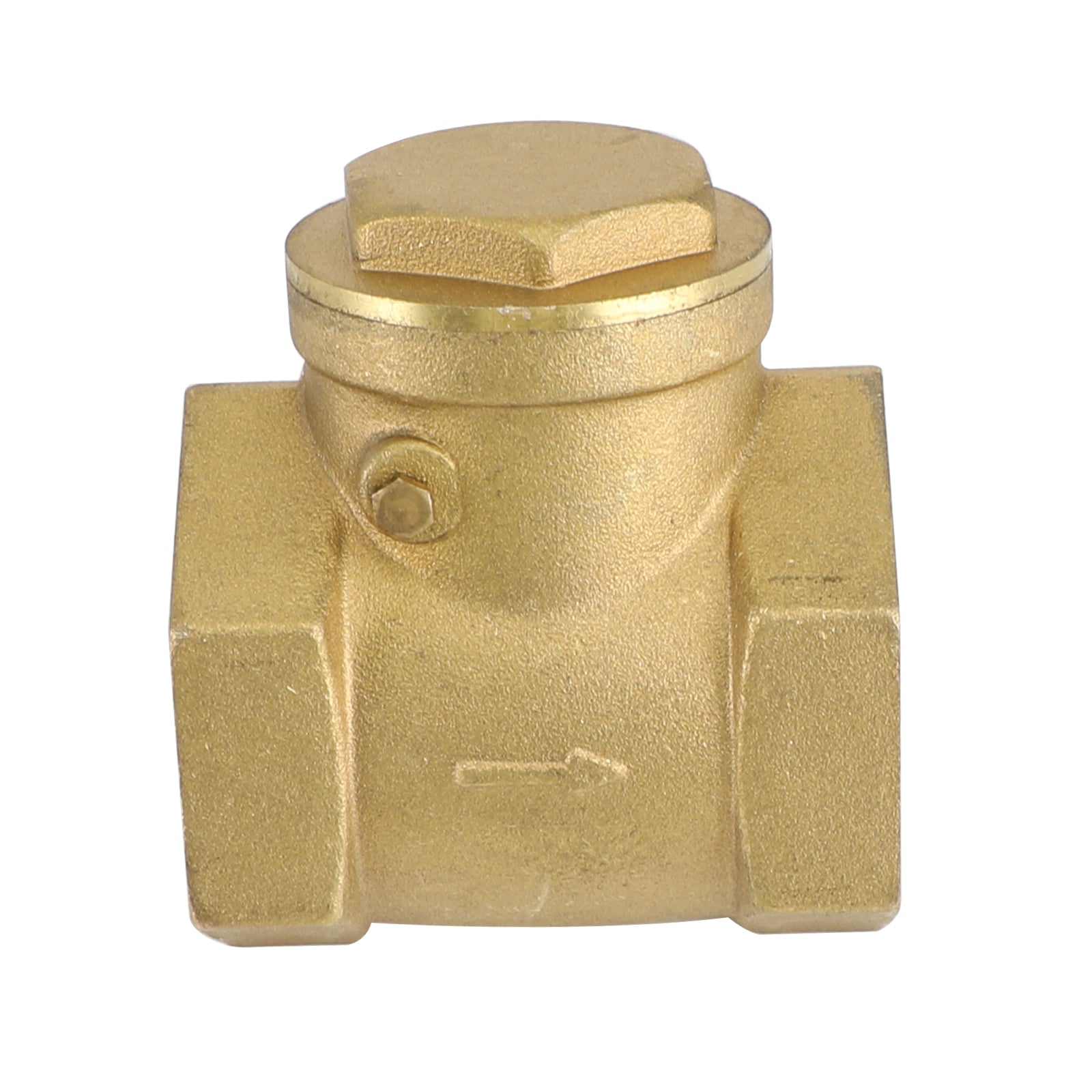 1/2" 3/4" 1" 2" Female Thread Brass Horizontal DN15 Non-Return Swing Check Valve