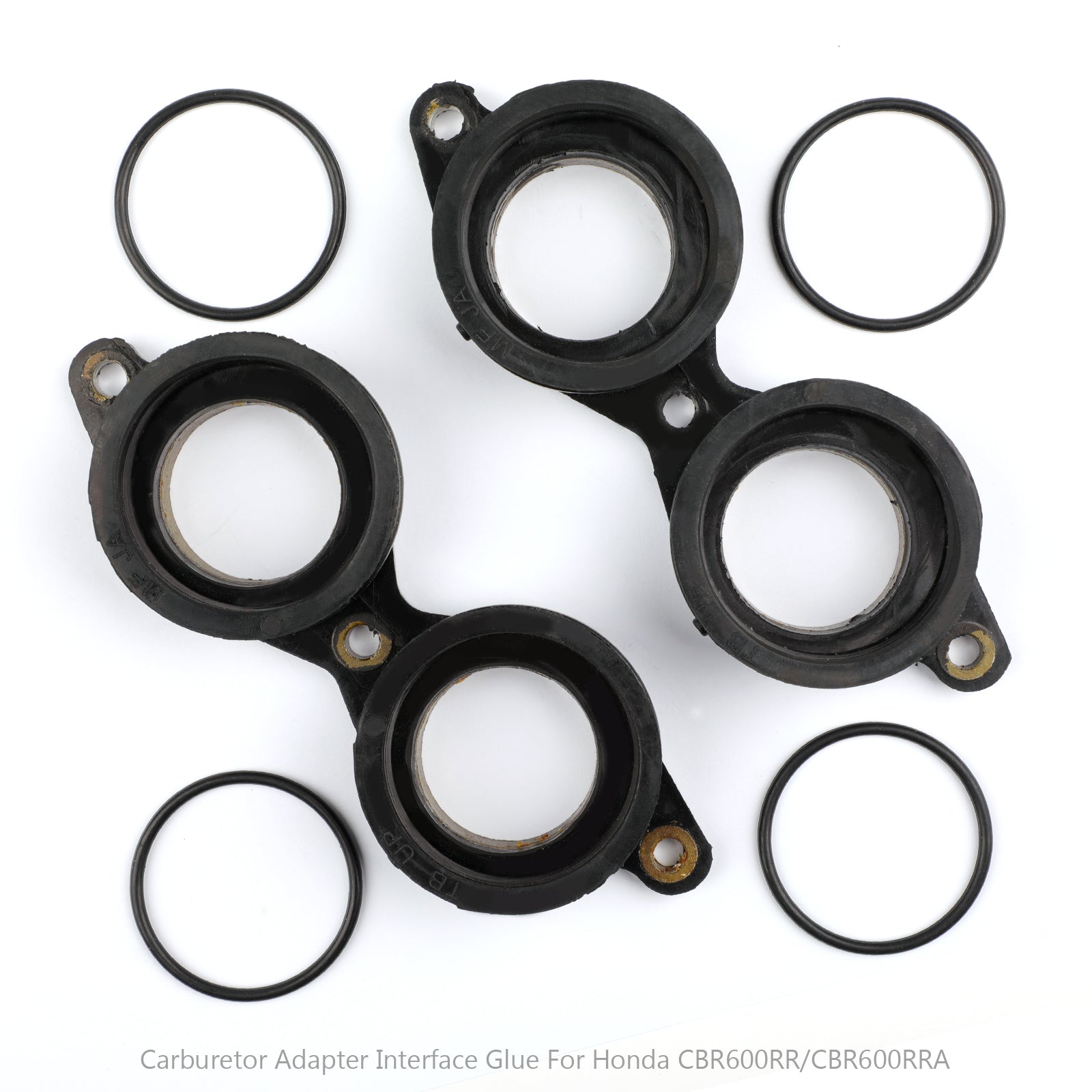 혼다 CBR 600RR 2007-2017용 2X 기화기 기화기 흡기 매니폴드 부트 일반