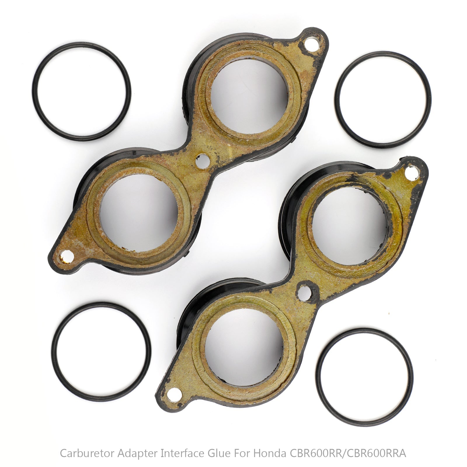 혼다 CBR 600RR 2007-2017용 2X 기화기 기화기 흡기 매니폴드 부트 일반