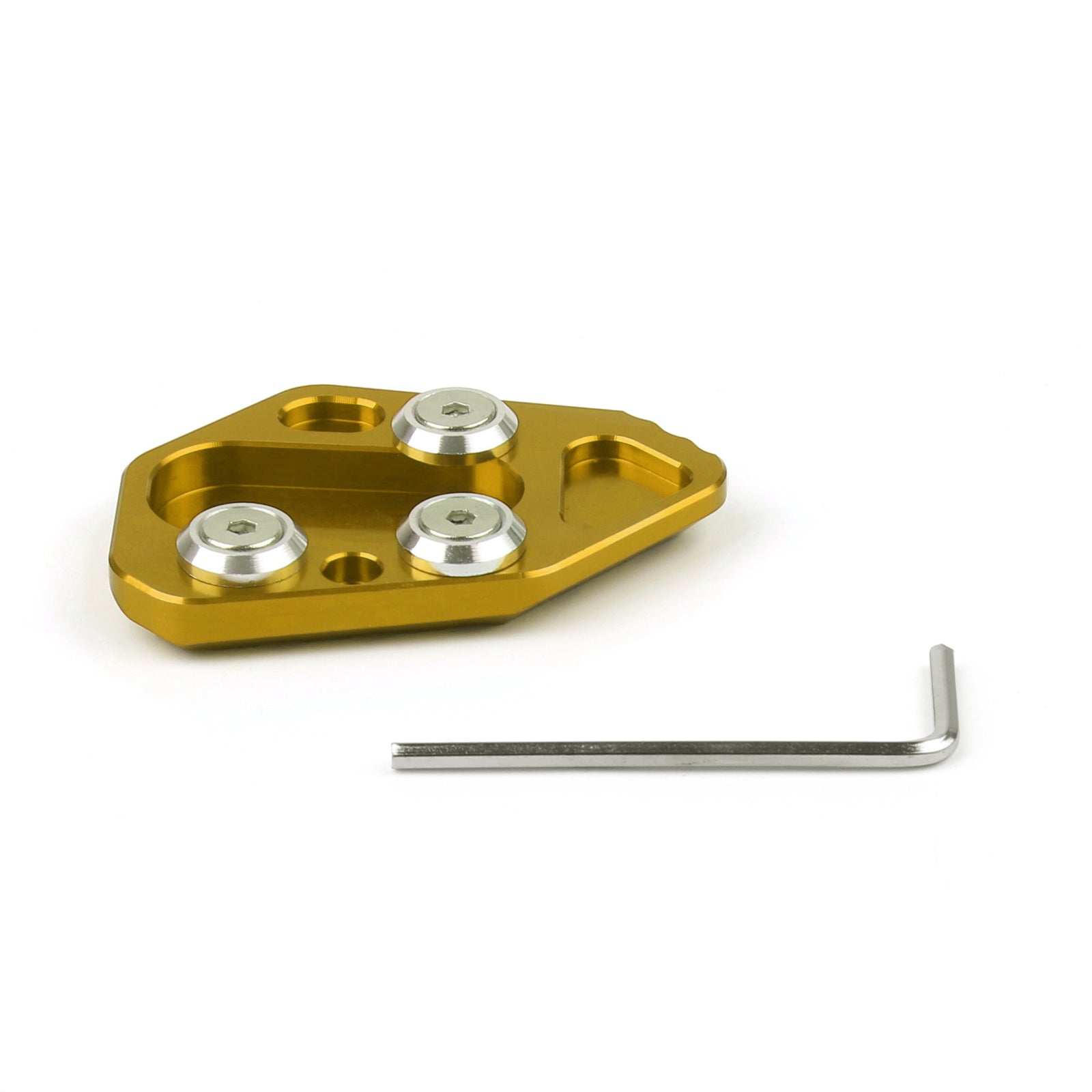 Almohadilla de placa de soporte lateral para BMW F800R 10-2013 HP2 SPORT 08-2010 R1200S genérico