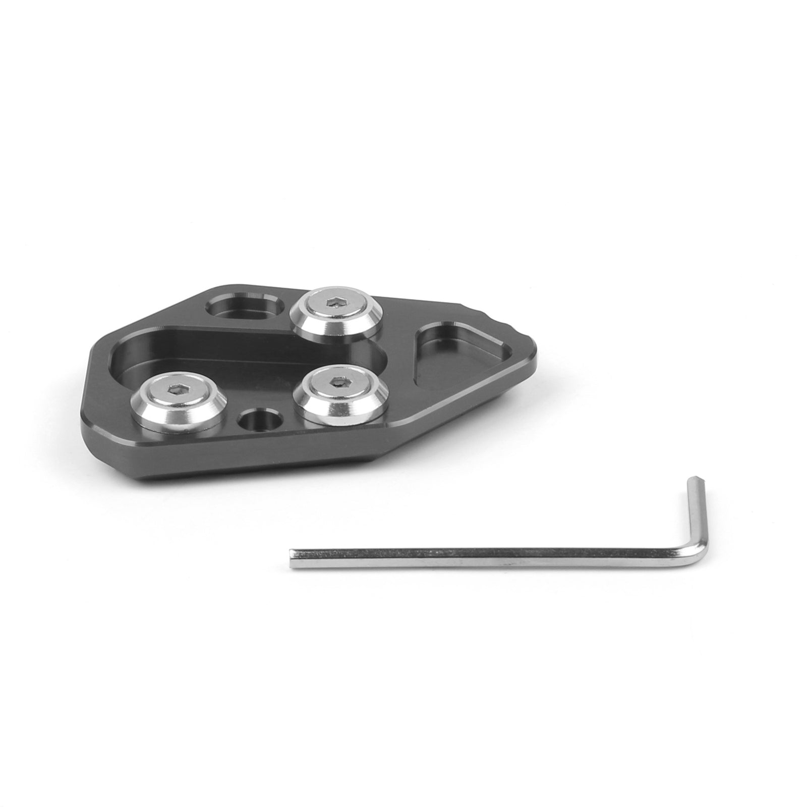 Almohadilla de placa de soporte lateral para BMW F800R 10-2013 HP2 SPORT 08-2010 R1200S genérico