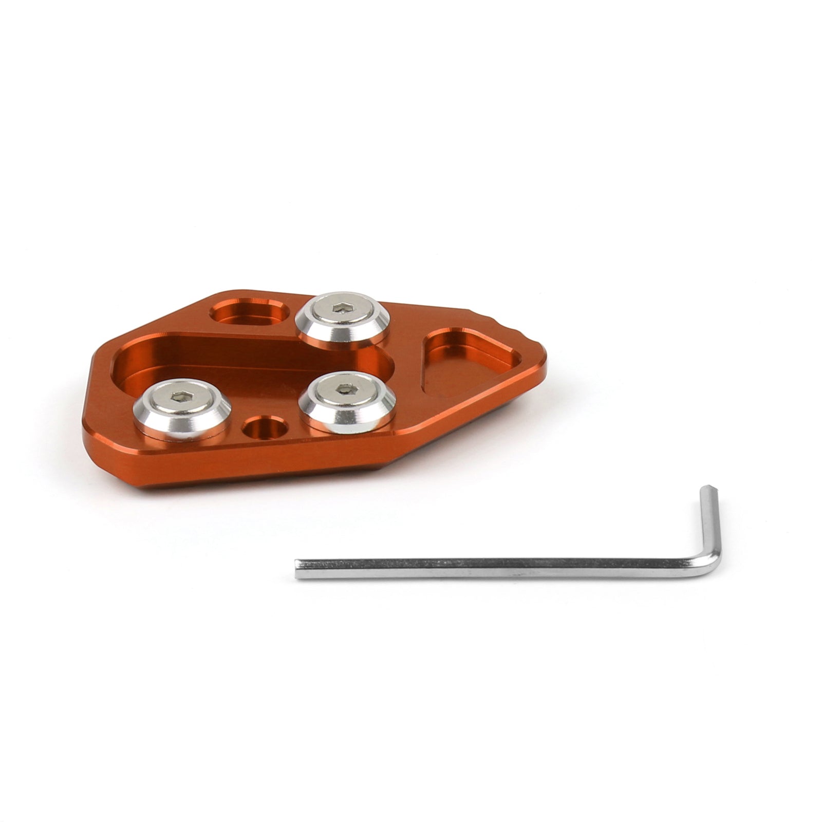 Almohadilla de placa de soporte lateral para BMW F800R 10-2013 HP2 SPORT 08-2010 R1200S genérico