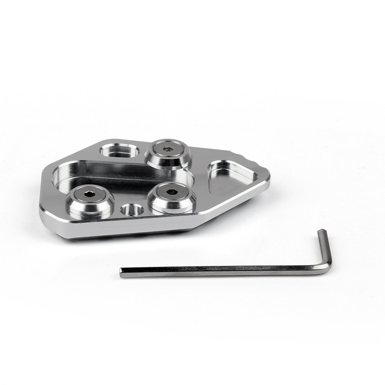 Almohadilla de placa de soporte lateral para BMW F800R 10-2013 HP2 SPORT 08-2010 R1200S genérico