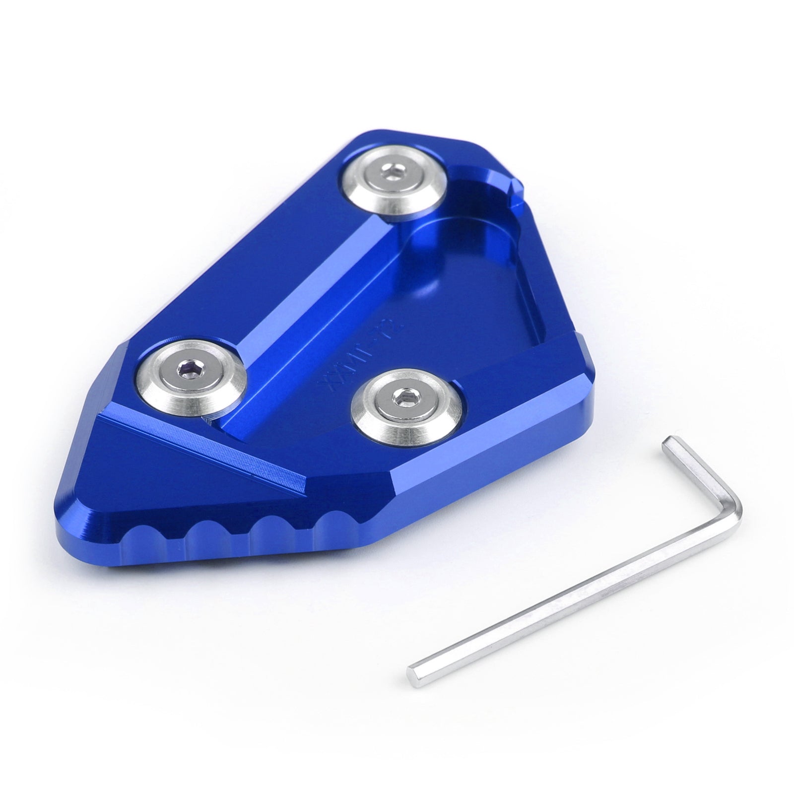 Placa de extensión de soporte de pata de cabra lateral para Suzuki GSXR 1000 K9 09-10 genérico