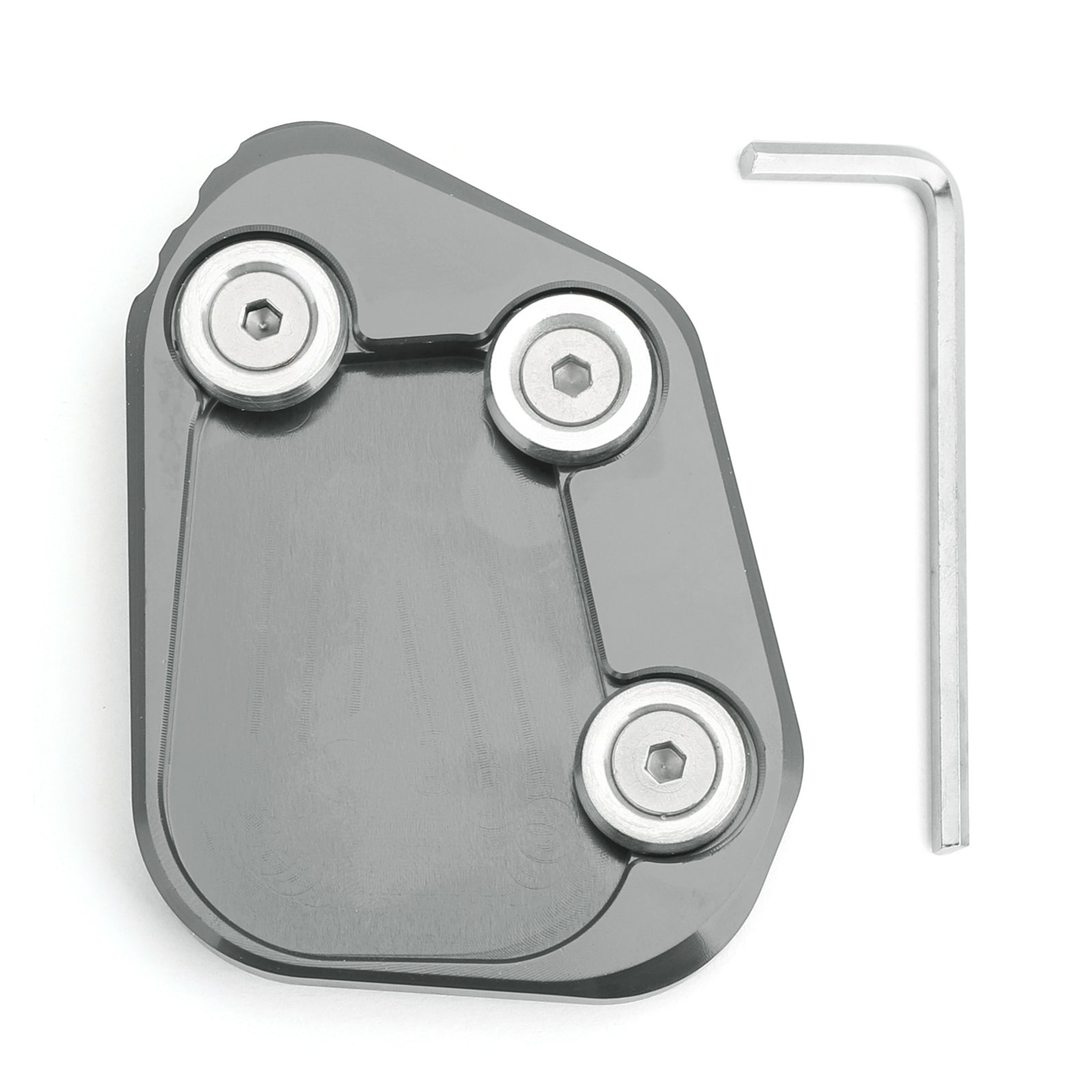1x Kickstand Side Stand Extension Enlarger Pad For Honda CBR250RR 2017-2018 Generic