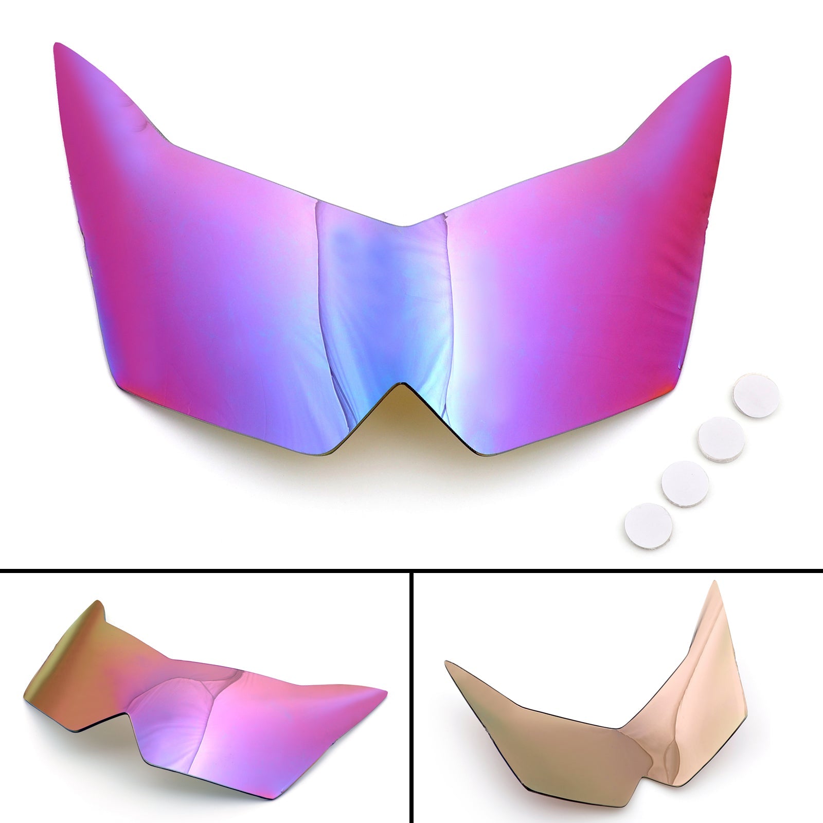 Headlight Lens Cover Shield For Kawasaki Z1000 2007-2008 Generic