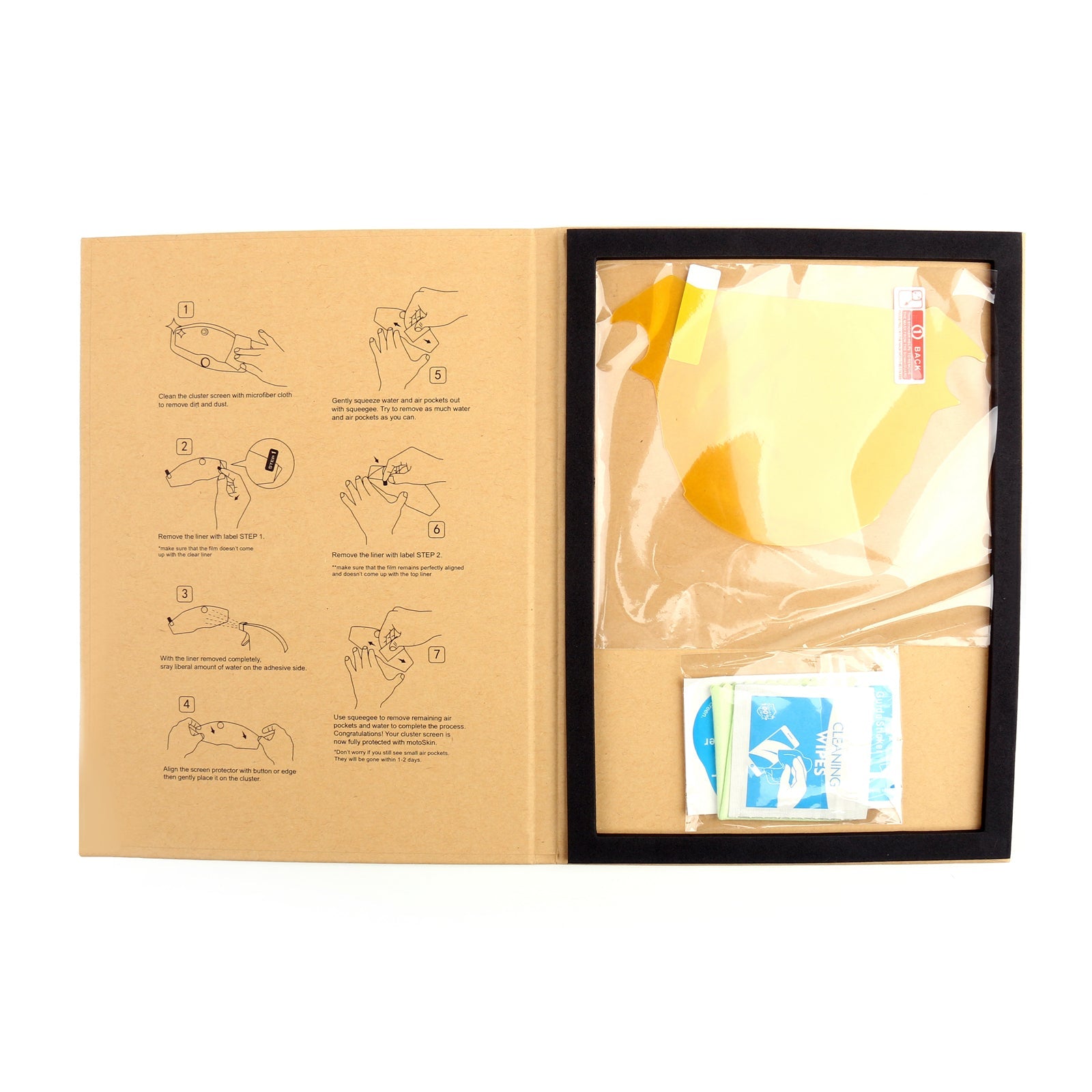 Cluster Scratch Protection Film / Screen Protector For 2017 Kawasaki Z900 & Z650 Generic