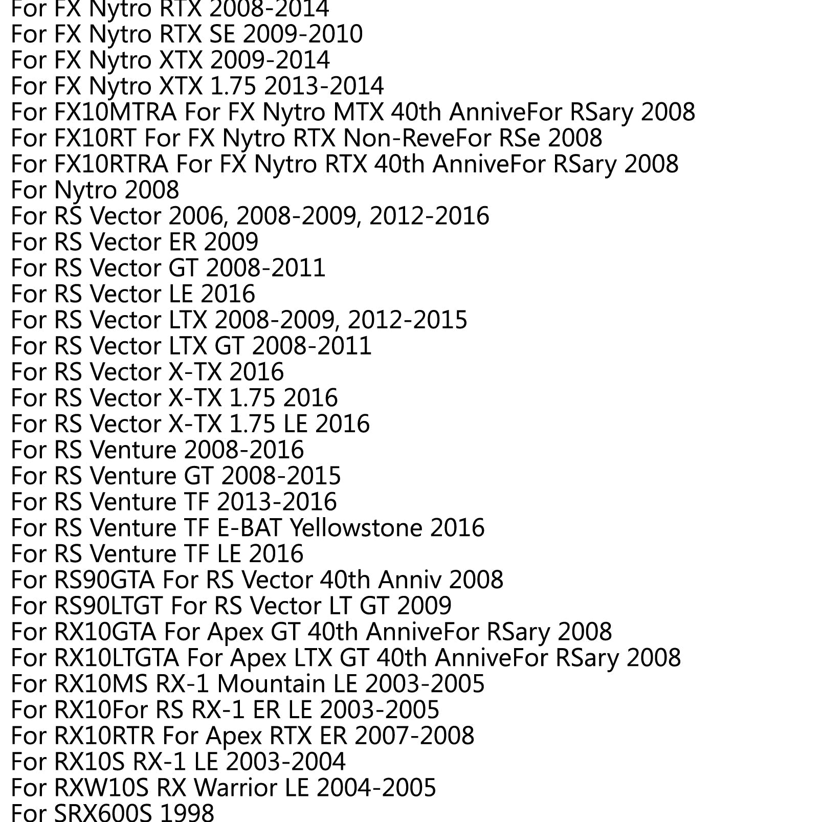 Drive Belt XTX5033 For Yamaha Apex GT LTX FX Nytro MTX RS Vector VMAX 700 Generic