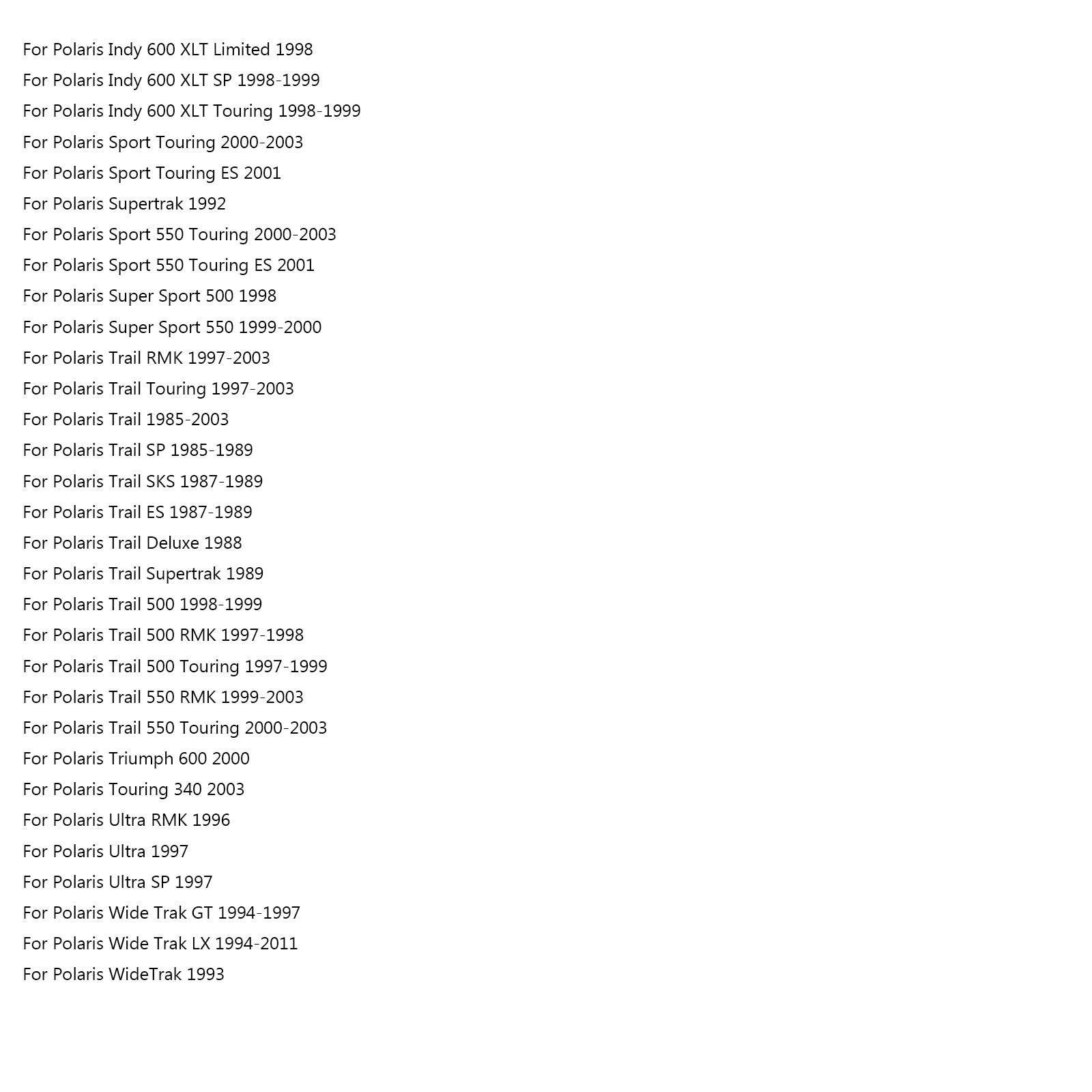 폴라리스 3211070 인디, 스포츠, 트레일, 울트라, 와이드 트랙 제네릭용 드라이브 벨트 1200OCx35W