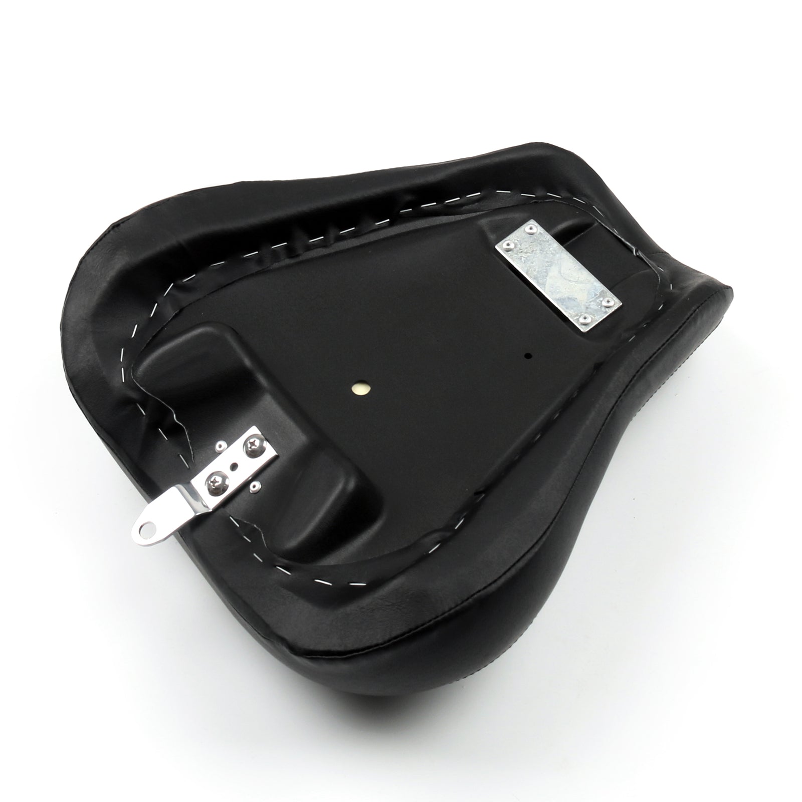 Solo Leather Seat Pillon For XL1200S XL 1200S Sportster 2005-2013 Black Generic